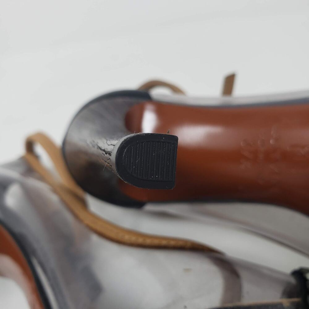 Lanvin Crystal Cap Toe Clear Pumps - 37.5 RESHOOT - Picture 9 of 10